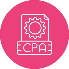 Cpa Line Icon