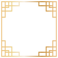 Chinese New Year frame PNG. Transparent Background