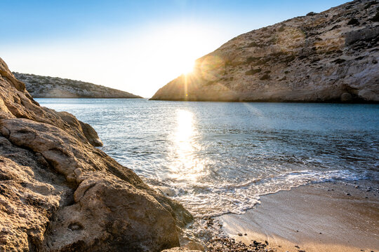 Greece, Crete,AsterousiaMountains surroundingMartsalosBeach