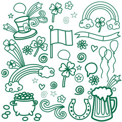 st patricks day icons