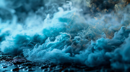 Smoke on ground 