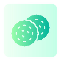 biscuit gradient icon