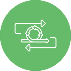 Responding To Change Line Icon