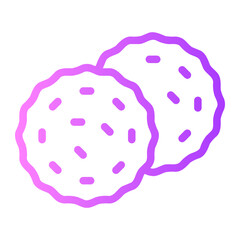 biscuit gradient icon