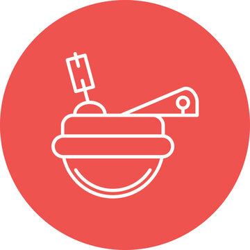 recommend clip art: Flapper Line Icon