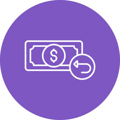 Return On Investment Line Icon