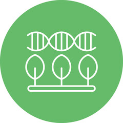 Transgenic Organisms Line Icon