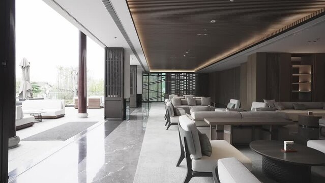 modern lobby