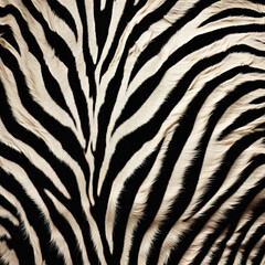 Fototapeta na wymiar Zebra Fur Scrapbook Paper Background