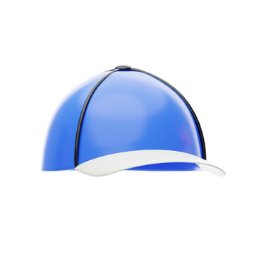 Crowning Glory: 3D Insights into Baseball Cap. 3d illustration, 3d element, 3d rendering. 3d visualization isolated on a transparent background