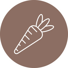 Carrot Line Icon