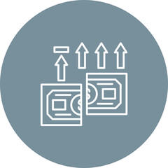 Maximum Transaction Amount Line Icon