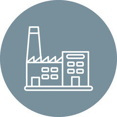 Industry Line Icon