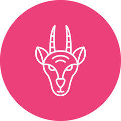 Antilope Line Icon