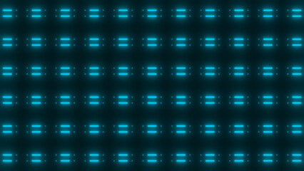 Blue Neon Geometric Pattern Background