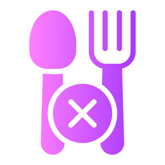 fasting gradient icon