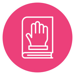 Obraz premium Honesty Line Icon