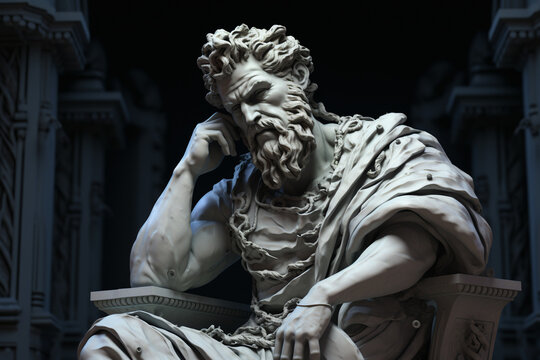 The aesthetics of Stoicism, the male sculpture 
