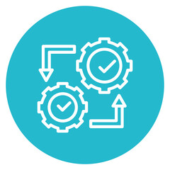 Integration Line Icon