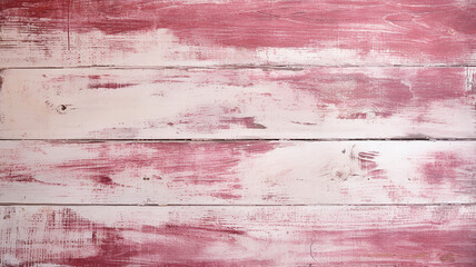 Obraz premium distressed white dark pink wood background