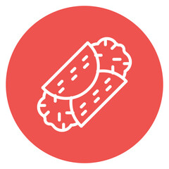 Cannoli Line Icon