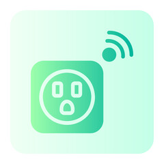 socket gradient icon