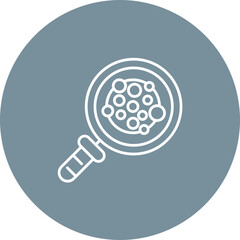 Cancer Research Line Icon