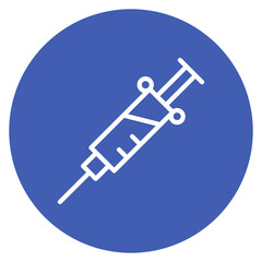 Syringe Line Icon
