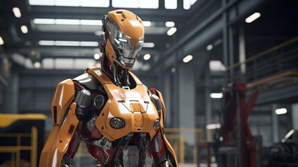Humanoid robotic character