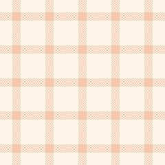 American textile background vector, gift seamless fabric check. Serene texture pattern plaid tartan in sea shell and light colors.