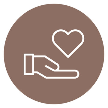 recommend clip art: Sympathy Line Icon