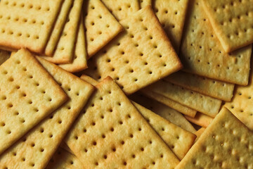 pile of crackers
