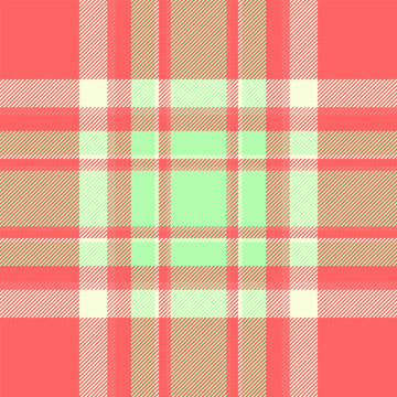Check tartan plaid of seamless pattern fabric with a texture background textile vector.