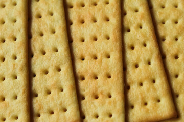 close up of crackers