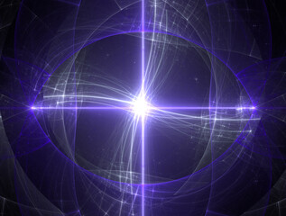 Imaginatory fractal abstract background Image