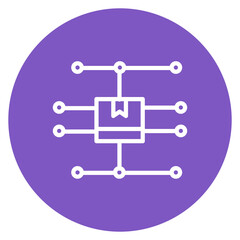 Distribution Line Icon
