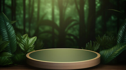 Jungle green background