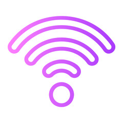 wifi gradient icon