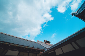 Fototapeta na wymiar 京都の天龍寺の庭園