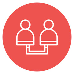 Codependency icon vector image. Can be used for Addiction.