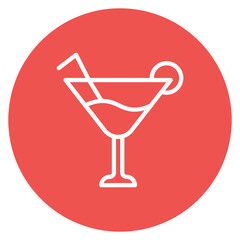 Cosmopolitan icon vector image. Can be used for Bar.