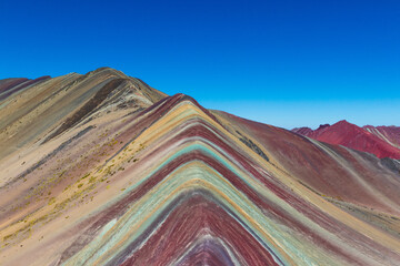 7 colored mountain in Peru, Vinicunca
