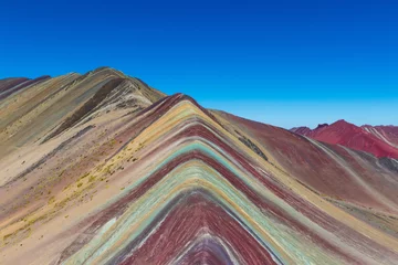Papier Peint photo autocollant Vinicunca 7 colored mountain in Peru, Vinicunca