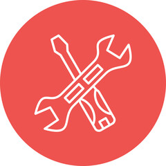 Repair Line Color Icon