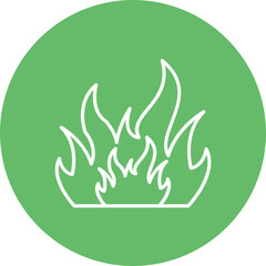 Fire Line Color Icon