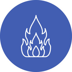 Fire Line Color Icon