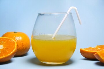 glass of orange juice