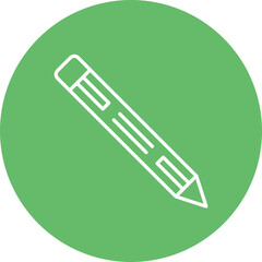 Pencil Line Color Icon