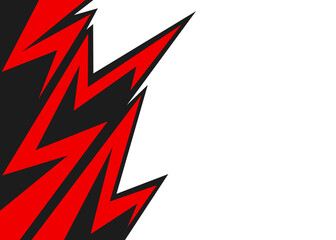 Abstract background with lightning arrow pattern