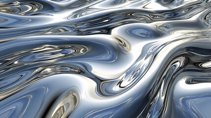 Metallic background with waves for wallpapers